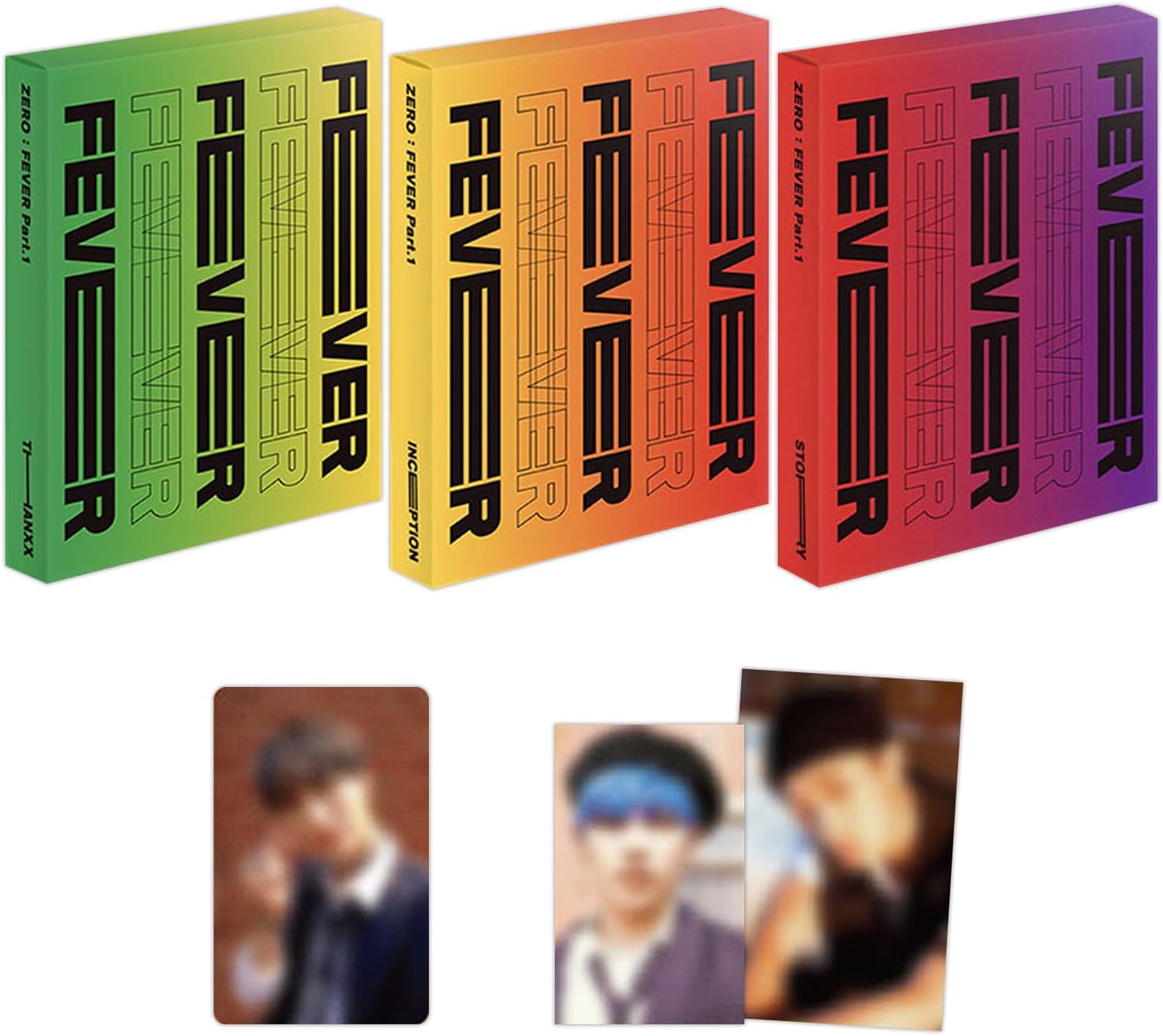 ZERO : FEVER Part.1 (PLATFORM Ver. / Random) Mini Card (QR Type) + Photocard + 2 Pin Badges + 4 Extra Photocards Official K-POP Sealed Album