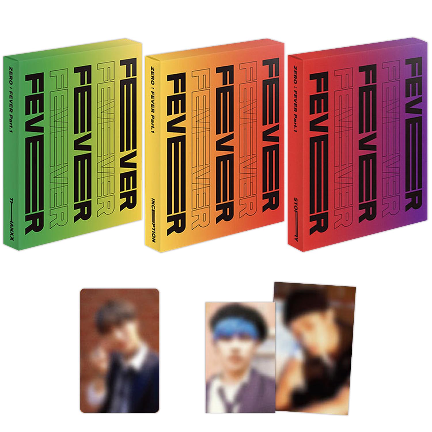 ZERO : FEVER Part.1 (PLATFORM Ver. / Random) Mini Card (QR Type) + Photocard + 2 Pin Badges + 4 Extra Photocards Official K-POP Sealed Album