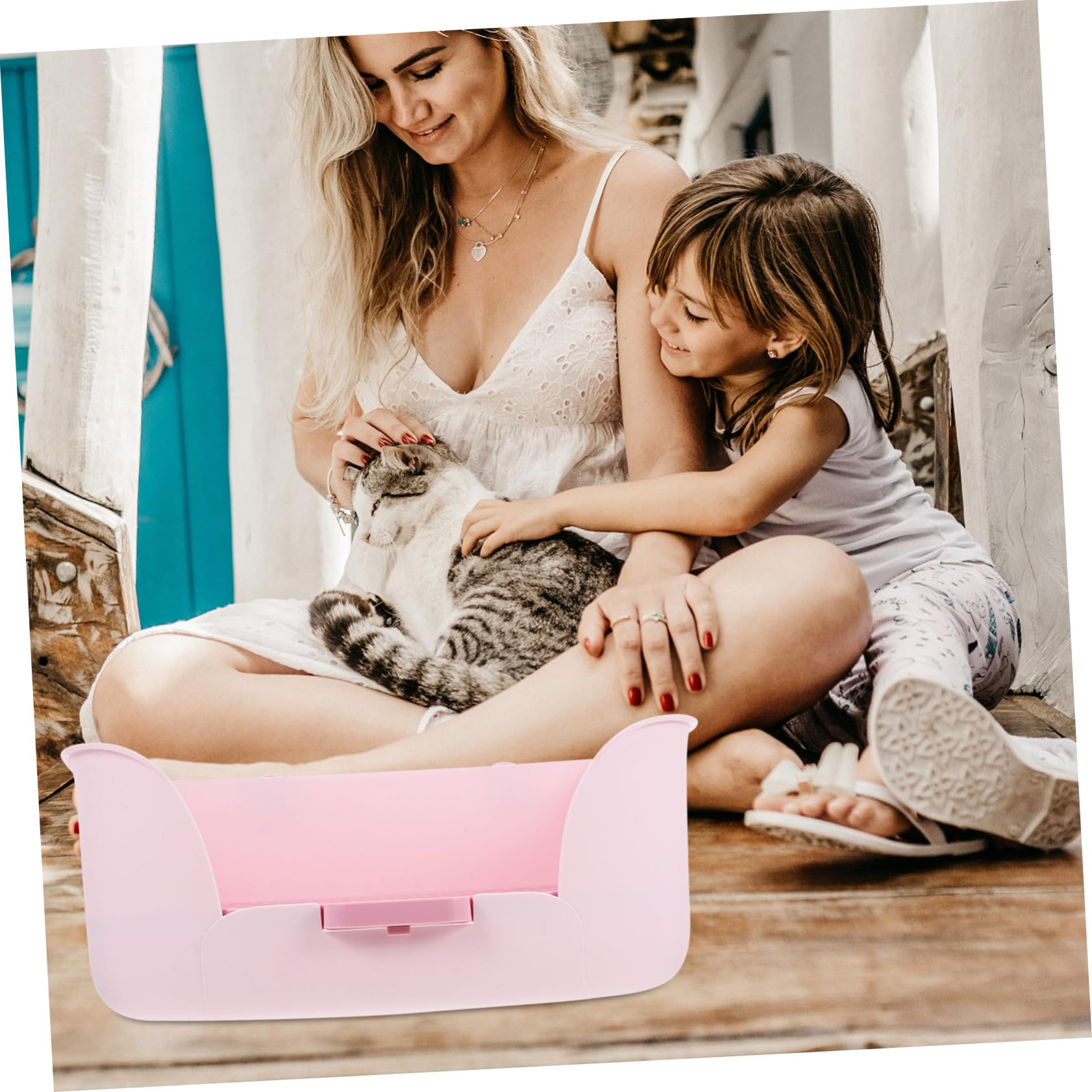 BESTonZON Lettiera per Animali per Conigli e Cavia Design Adatta e Ufficio per Addestramento e Comfort