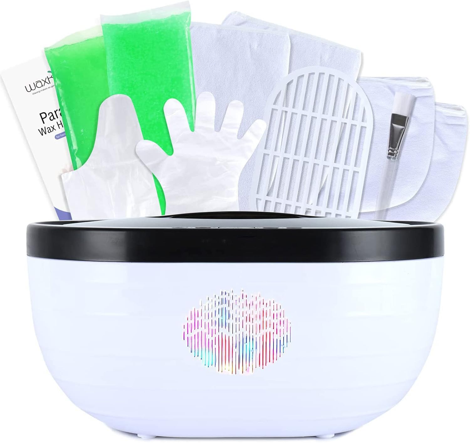 Hand and Foot Paraffin Bath, 3 Liter Paraffin Machine Kit, 95-185°F Temperature Regulation / 24 Hour Warmth, for Moisturizing and Renewing Skin/Relieving Fatigue