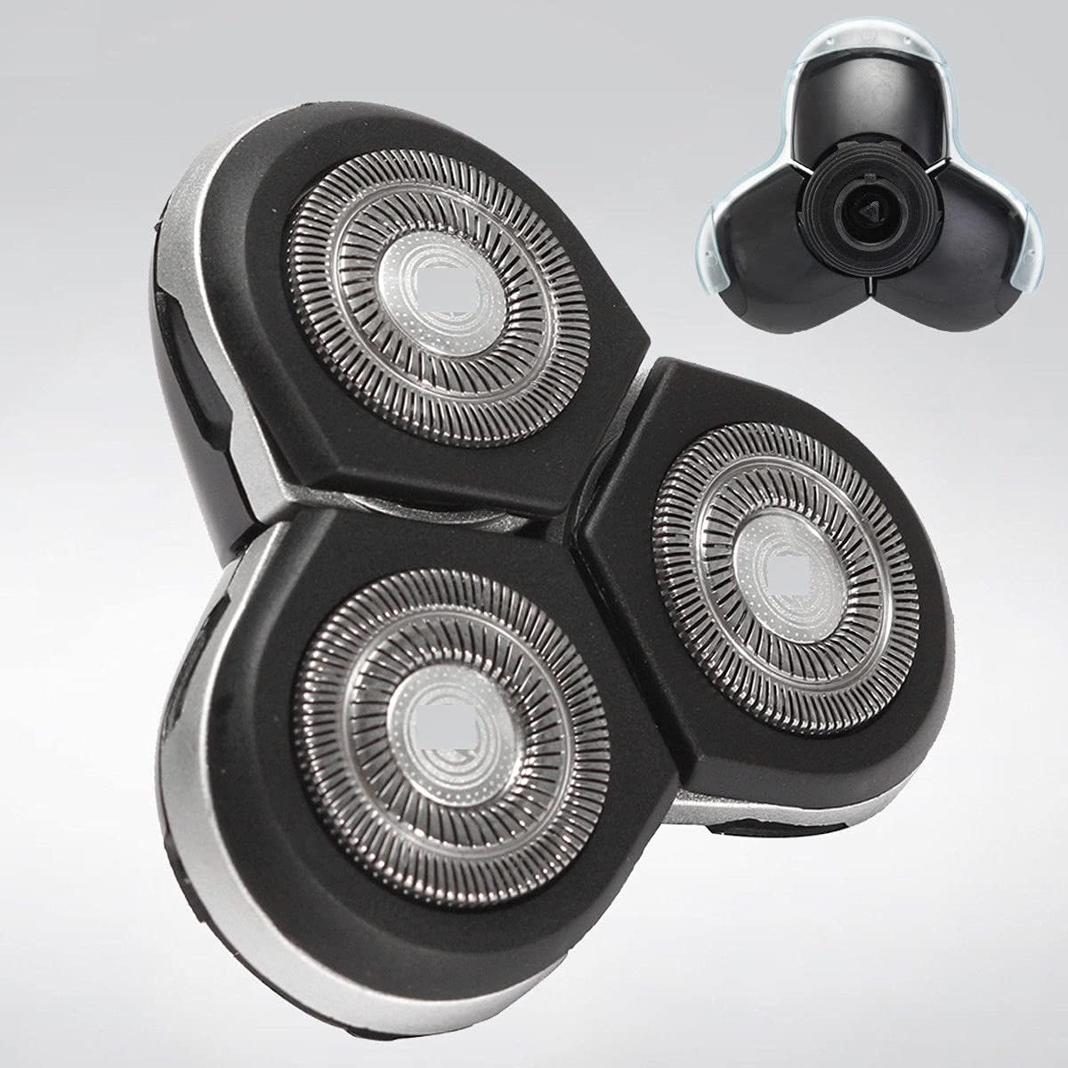 Jupitorz Compatible Head for Norelco Shaving Series 8000 Arcitec SensoTouch 3D RQ12+ PRO RQ10 Head