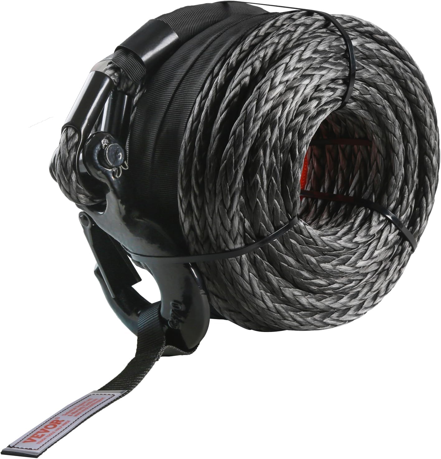 VEVOR Synthetic Winch Rope, 3/8 Inch x 100 Feet 26,500 lbs