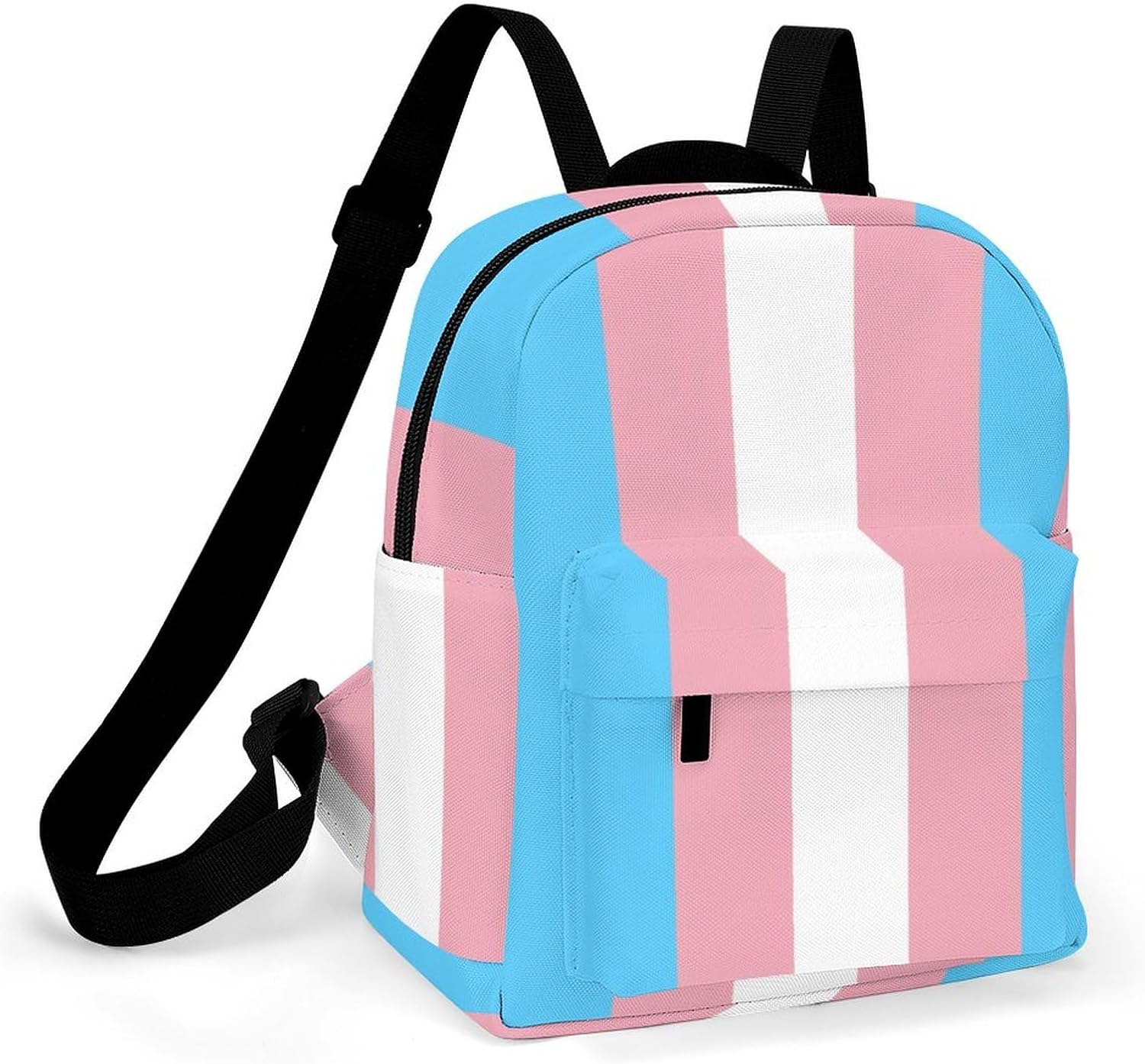 LGBTQ Transgender Pride Backpacks Laptop Mini Backpacks for Women Travel Shoulder Bag Bookbag Rucksack Daypack 10 Inch