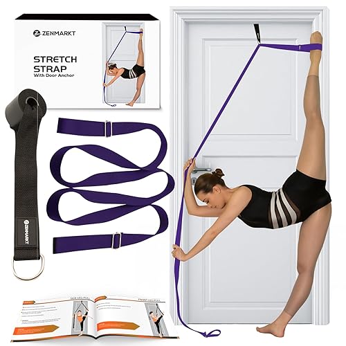 Stretching Strap With Door Anchor - Stretching Equipment to Improve