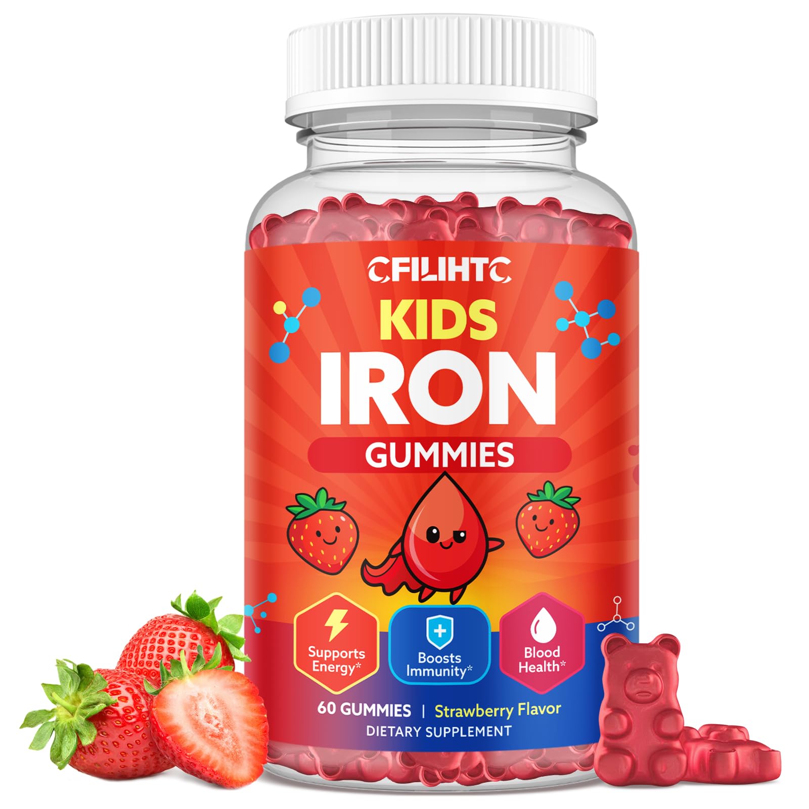 Iron Gummies for Kids & Teens