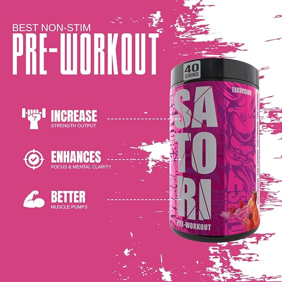 Ekkovision Satori 5.0 Face Off, Tingle, Pink Lemonade, 40 Servings