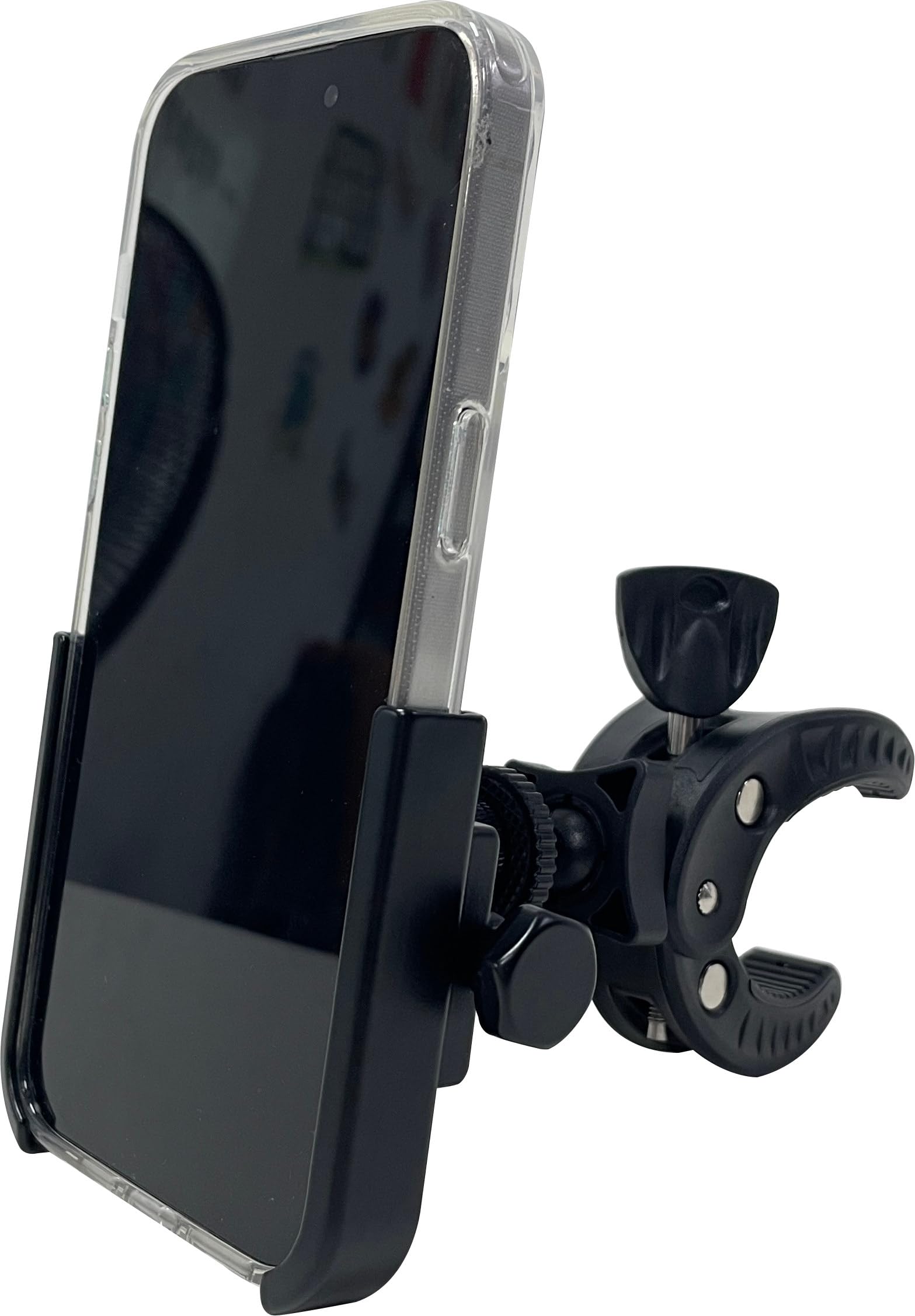 Tour Pro Golf Pod 3.0 Universal Aluminium Phone Holder & Versatile Clamp Perfect to Selfie Video or Photograph Golf Swings or Clamp a Phone to a Trolley. Compatible All Phones & Cameras Great Gift - Image 3
