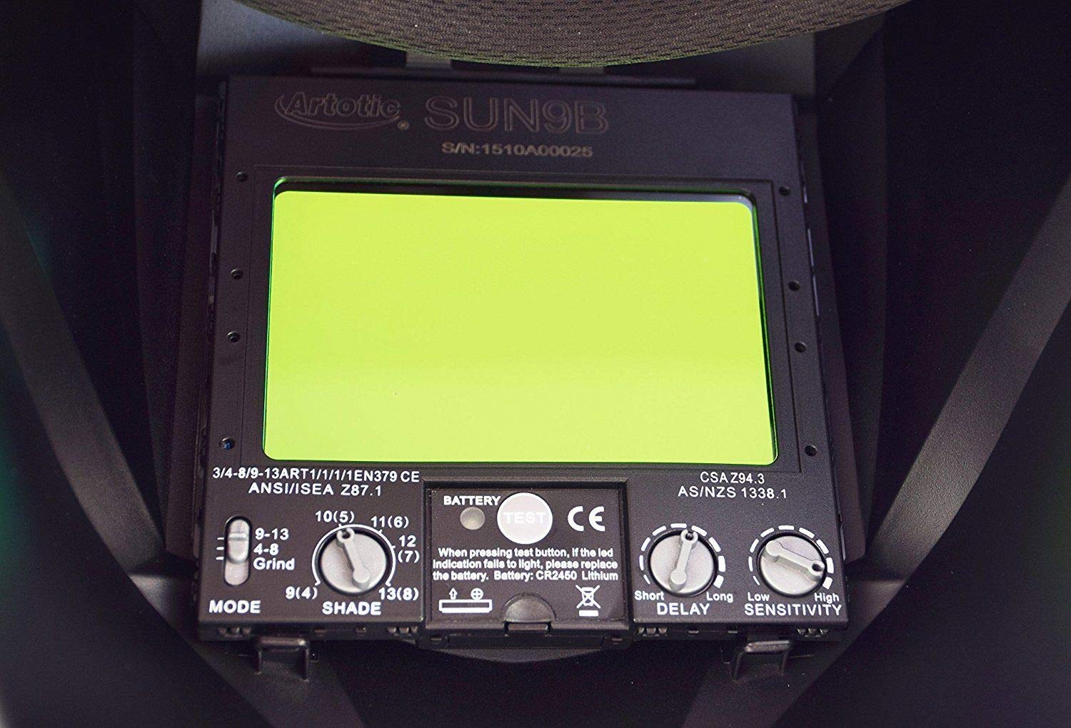 USA Seller: Auto Darkening Solar Powered Welders Welding Helmet Mask with Grinding Function