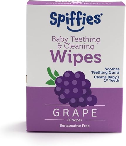 Miniatura 2 de spiffies toothwipes toallitas de uva 20-Count Pack de 3