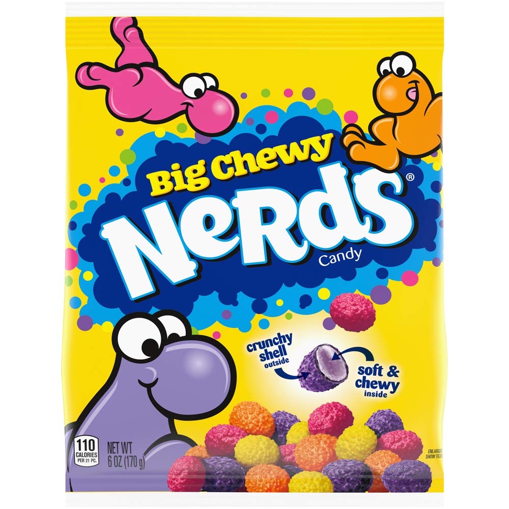 Nerds Big Chewy Candy 6 onzas paquete de 12