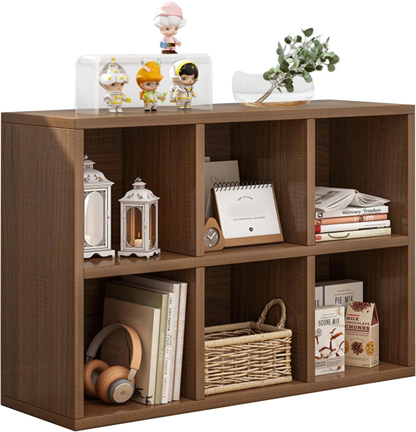 Beauenty Bookcase Organizer, Book Shelf Organizer for Kids, Office Storage Rack Bookshelf, Hierarchical Storage Display Shelf Rack for Home School (Style 2)