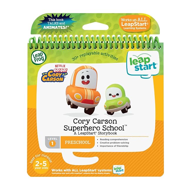 Leapfrog LeapStart Go! Go! Cory Carson - Cory Carson Superhero School