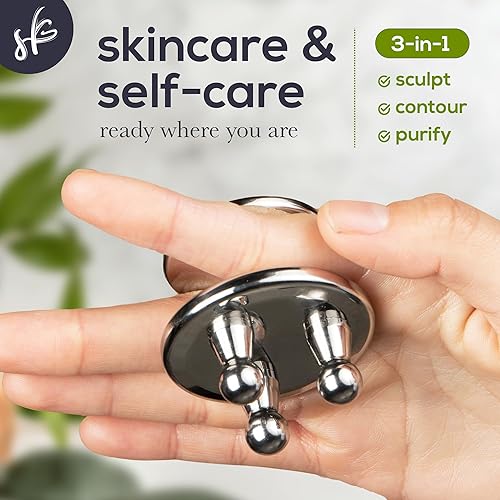 Miniatura 2 de Kairetool Masajeador muscular facial y corporal, reduce la apariencia de celulitis y arrugas, rompe la fascia con herramienta de masajeador de punto