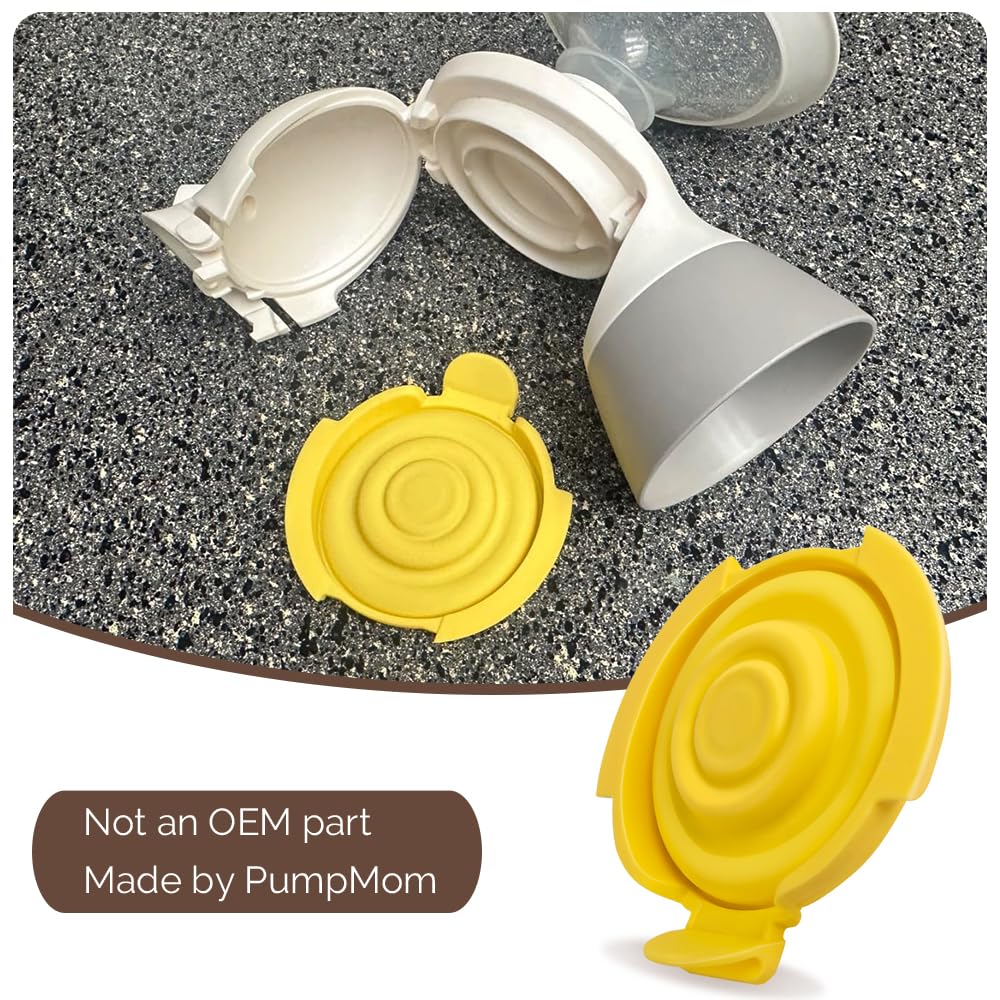 PumpMom-us Membrane compatibili con parti della pompa Medela, membrana in silicone per connettori PersonalFit Flex Membrane di ricambio, Pump in Style MaxFlow, Swing Maxi e Freestyle Flex Parts