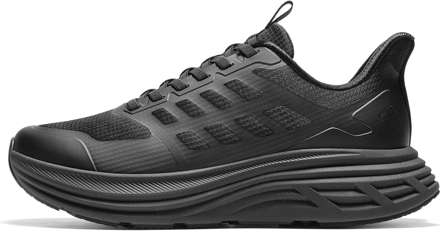 NORTIV 8 Men's Slip On Walking Shoes Cushioning Hands Free Non Slip Comfortable Workout Running Tennis Jogging Athletic Gym ActiveFloat Fashion Sneakers - Image 9