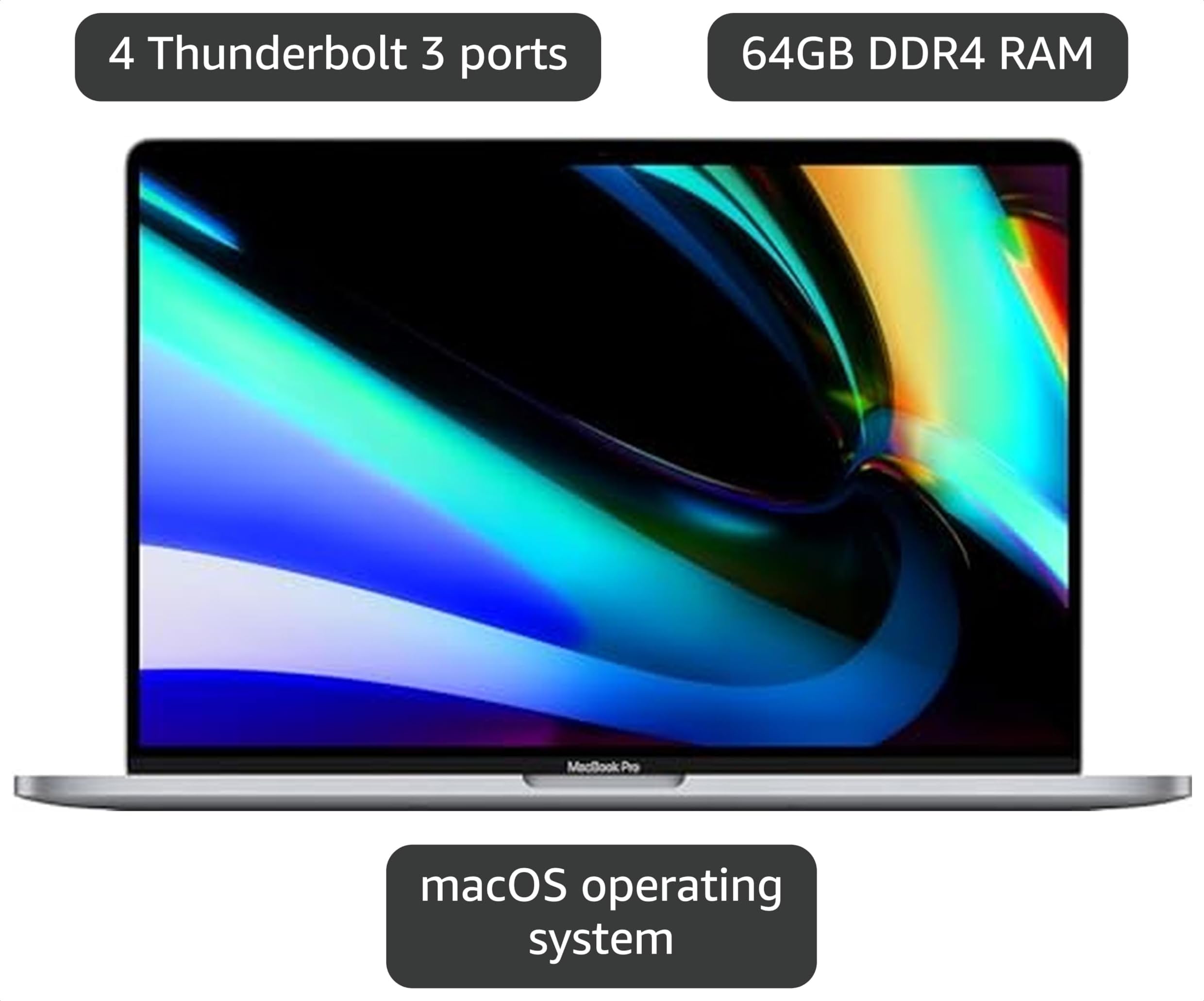 Amazon.com: Apple 2019 MacBook Pro with 2.3GHz Intel Core i9 (16
