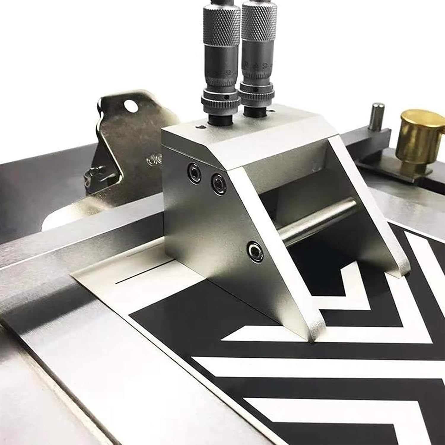TsoLay Adjustable Film Coating Applicator, Micrometer Wet Film Preparation Device with Disassemble Stainless Steel Scraper, 0-3500μm Adjustable Coating Thickness, for Printing, Paint