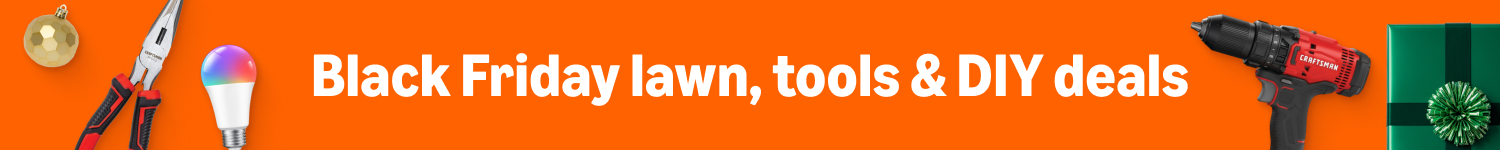 Black friday lawn, tools, & DIY deals