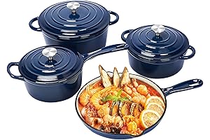 QuliMetal: Cast Iron Kitchen Set for Home Chefs