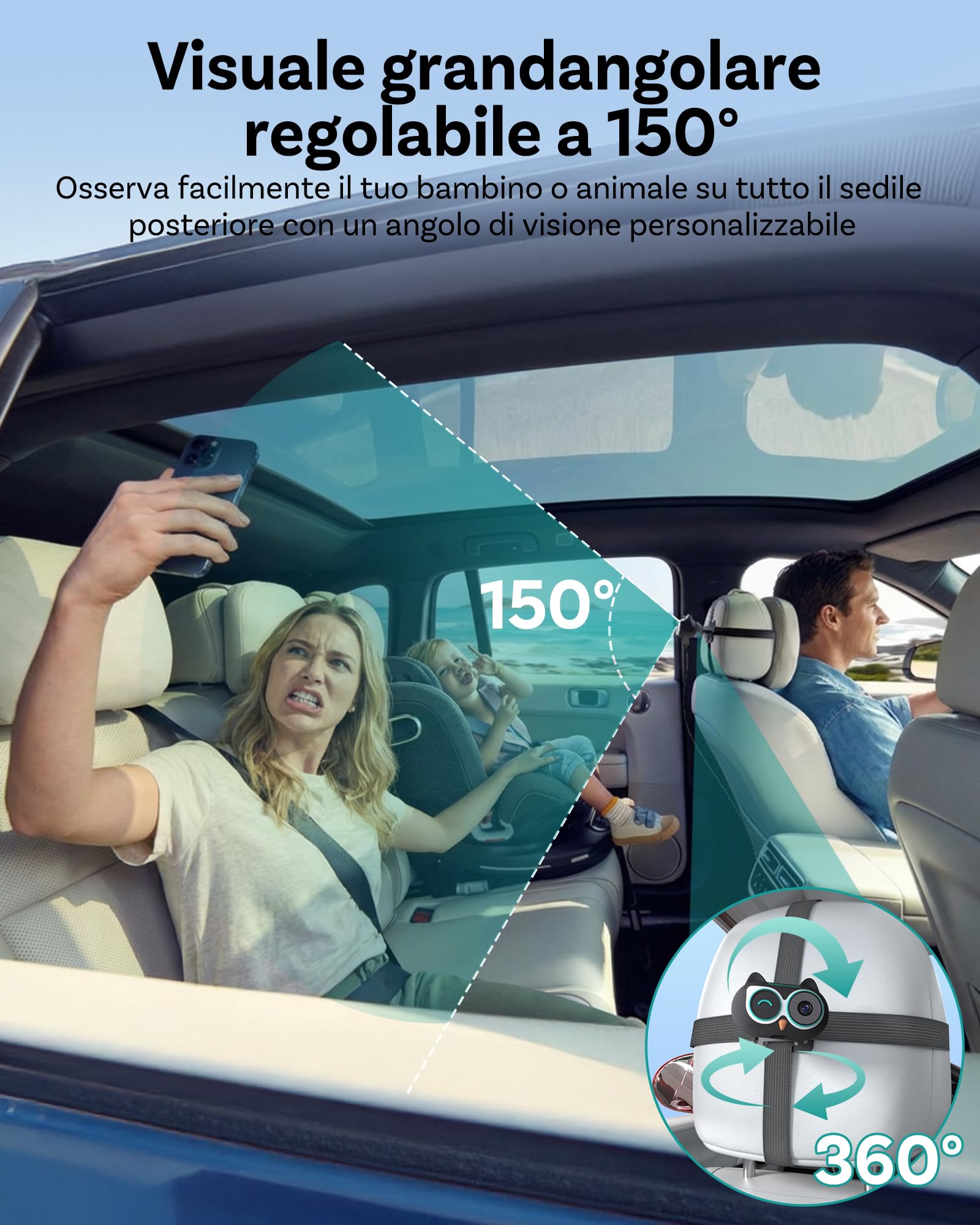 2026 Novità Mondiale Ottocast Cabin Care Car Adapter, Adattatore Carplay Wireless con Bluetooth 5.4, Wi-Fi 2.4G+5G, Plug & Play, 1080P Full HD, Compatibile con Auto dal 2016 con CarPlay Cablato