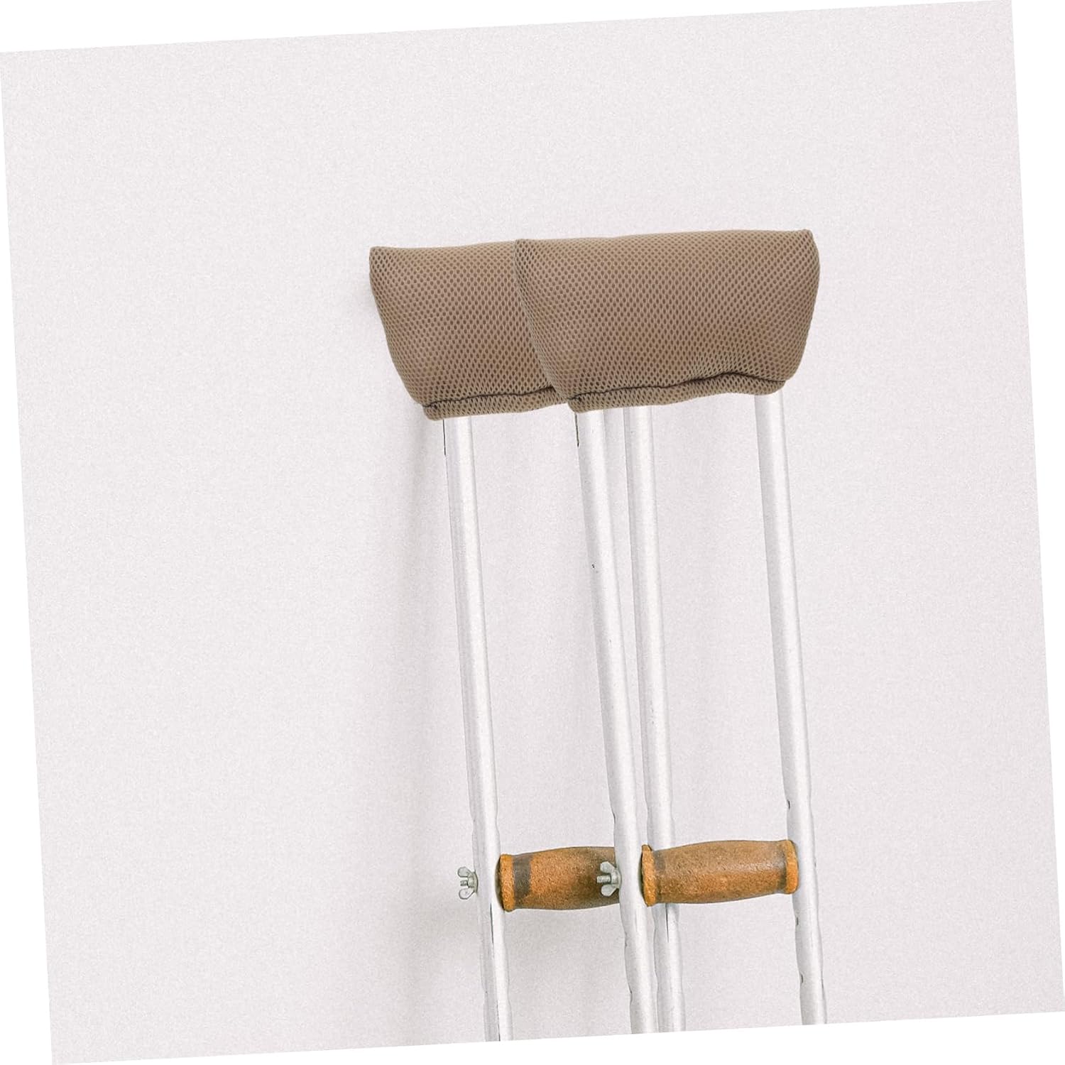 FOMIYES 4pairs Walking Stick Armpit Pad Non-Slip Crutch Handle Pad Easy Install Accessory for Crutches