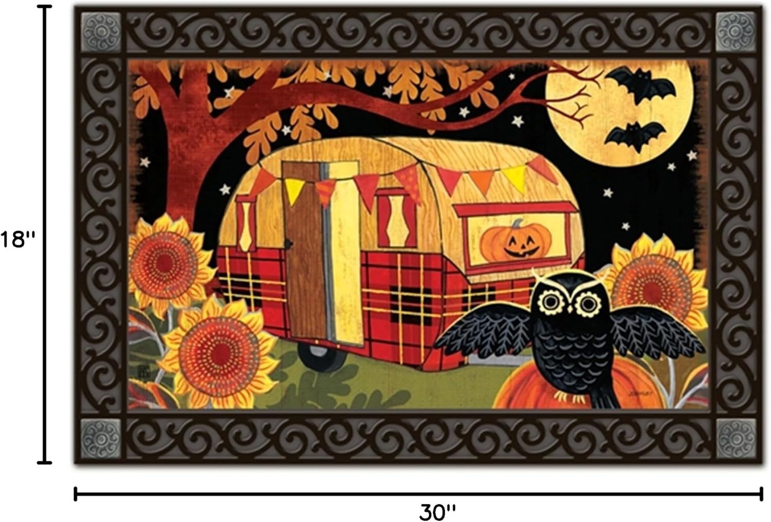 Halloween Camper Matmate