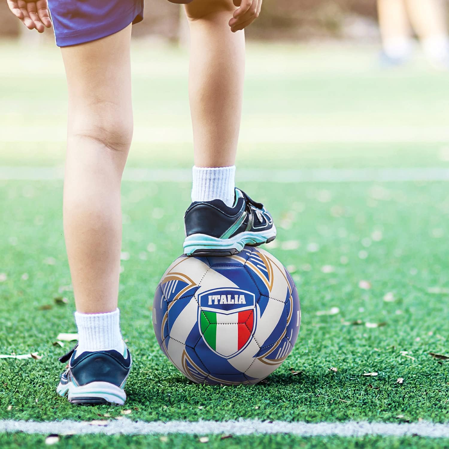 Mondo World 13408 Leather Football Team Football Euro-Italia - Image 4