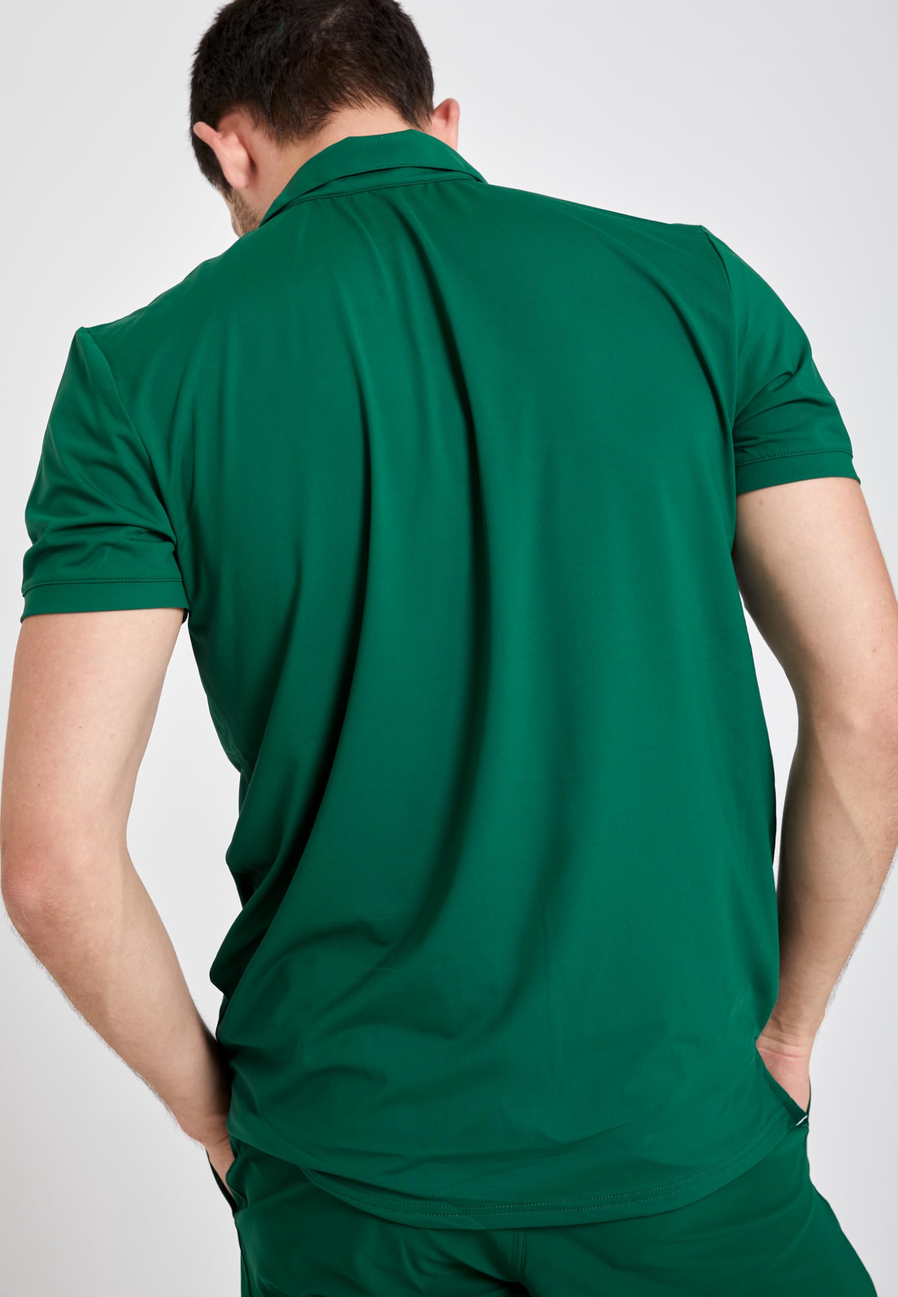 Sportkind Jungen & Herren Tennis, Golf, Segeln, Funktions Poloshirt Kurzarm, UV-Schutz, atmungsaktiv