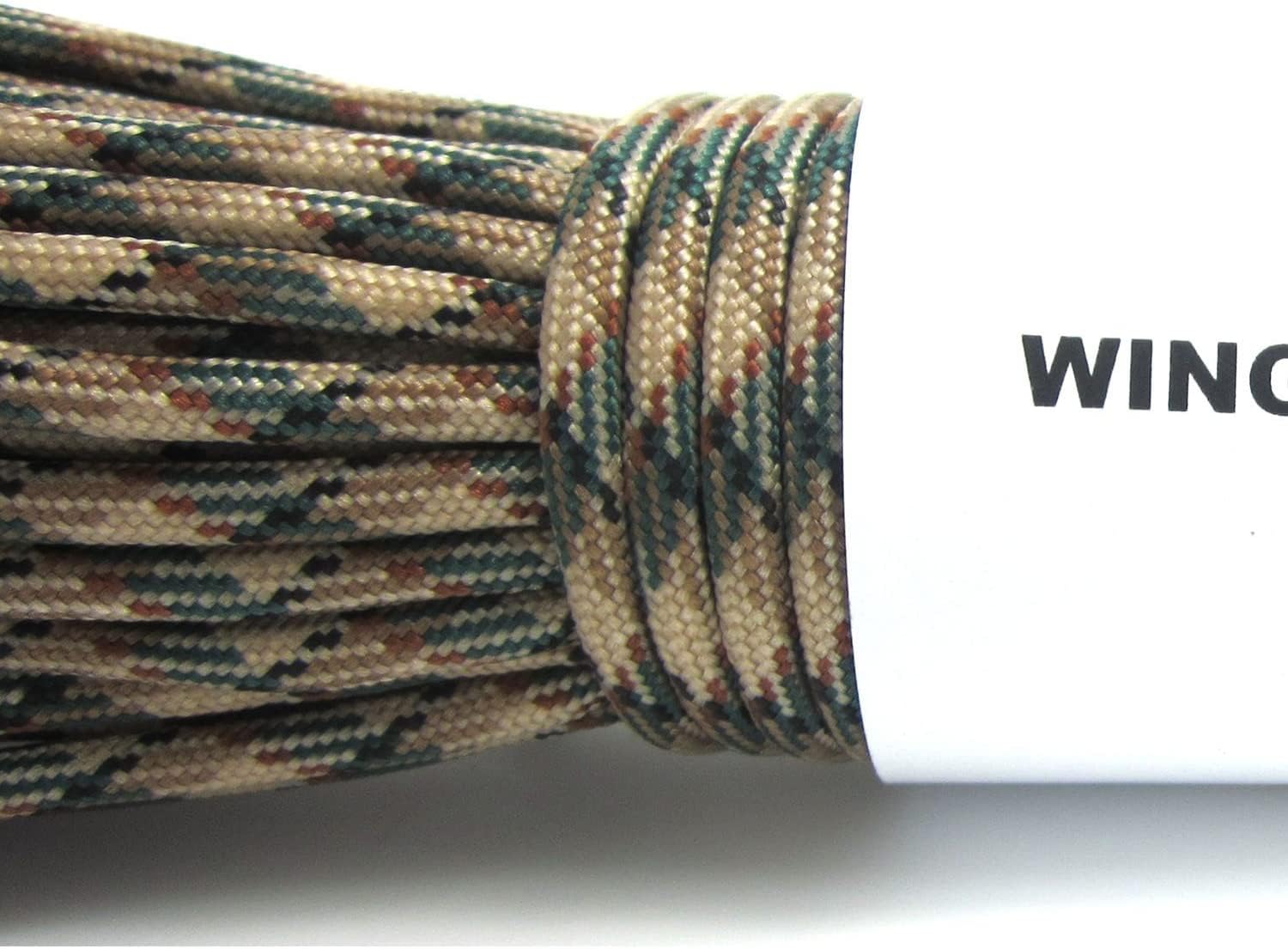 WINGONEER 550 Paracord Mil Spec Type III 7 Strand Parachute Cord 100 Feet — view 2