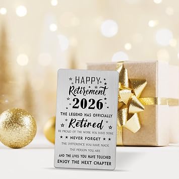 Happy Retirement Card 2026 - the Legend has Retired Card - Retirement Gift for Teacher Boss Doctor Coworker