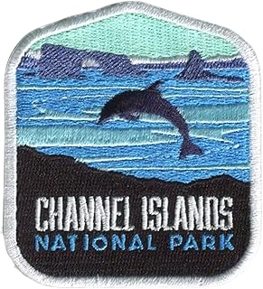Vagabond Heart Channel Islands National Park Patch - Channel Islands Souvenir - Iron On Travel Badge