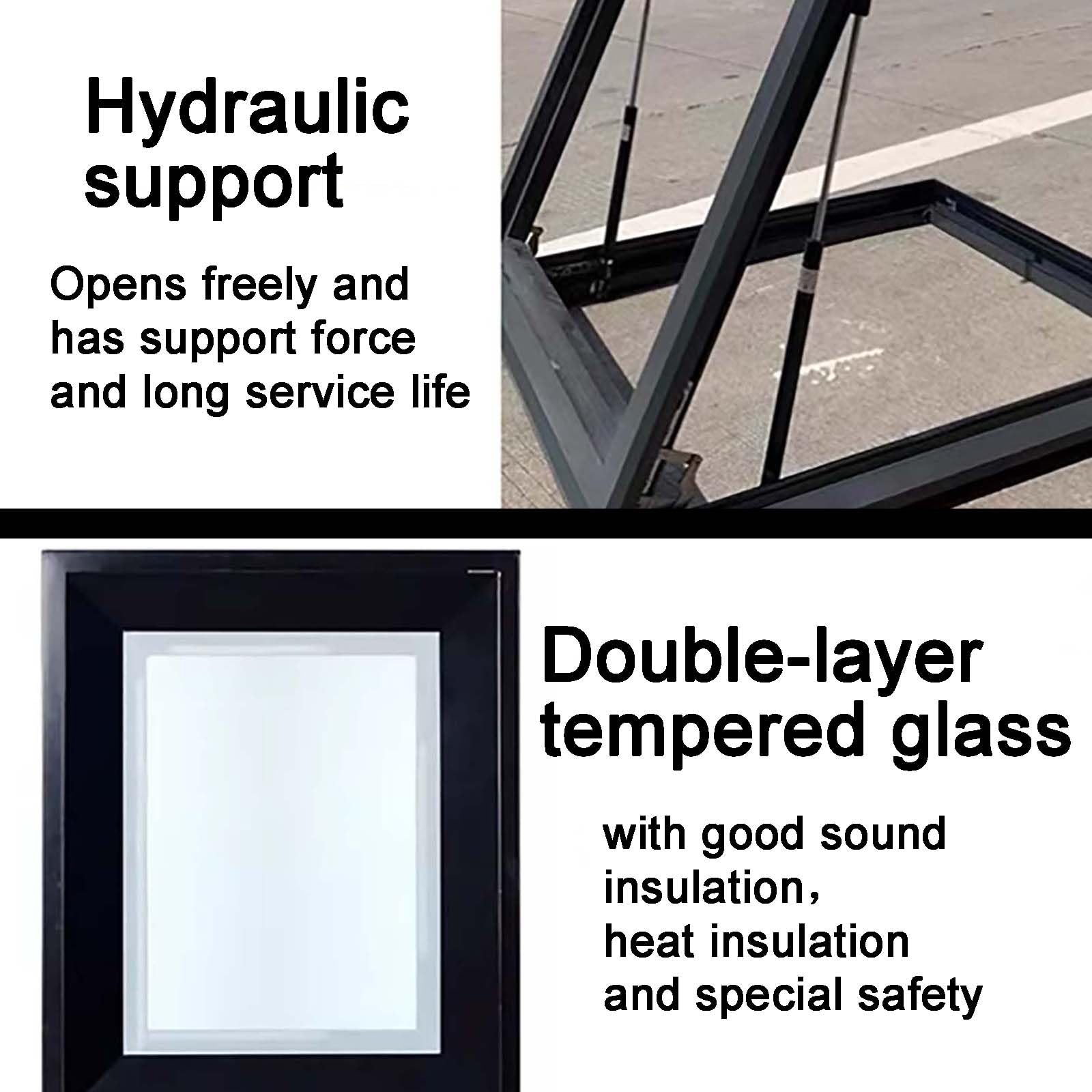 Trampa de ventilación de doble capa personalizable para techos inclinados/planos, ideal para áticos y techos, mejora el flujo de aire y reduce la acumulación de humedad