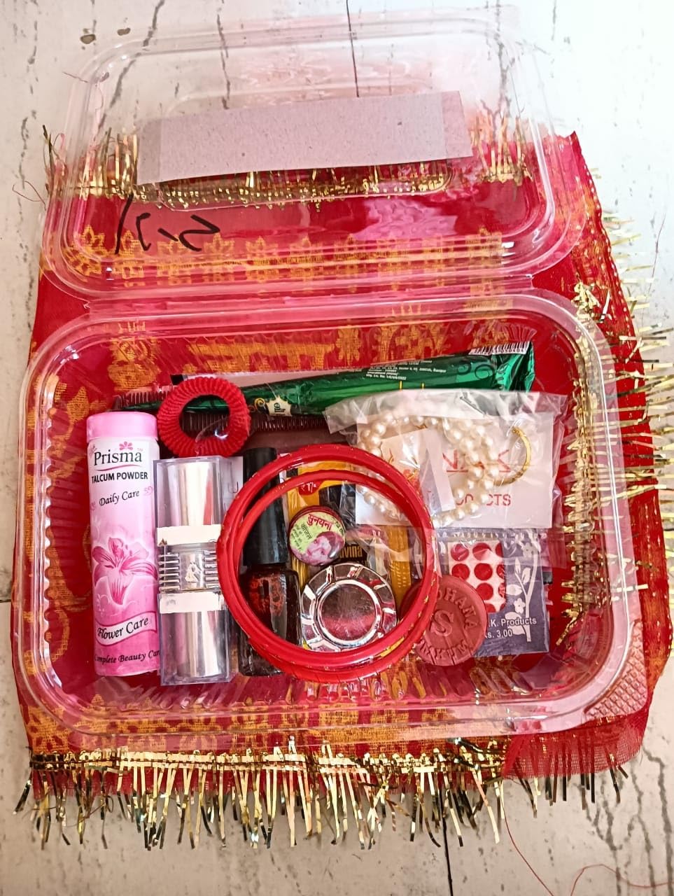 MATA Rani ka shringar kit/Suhag Kit/ - Devi Solah Shringar Kit for Navratri poojan or Diwali poojan-image-47