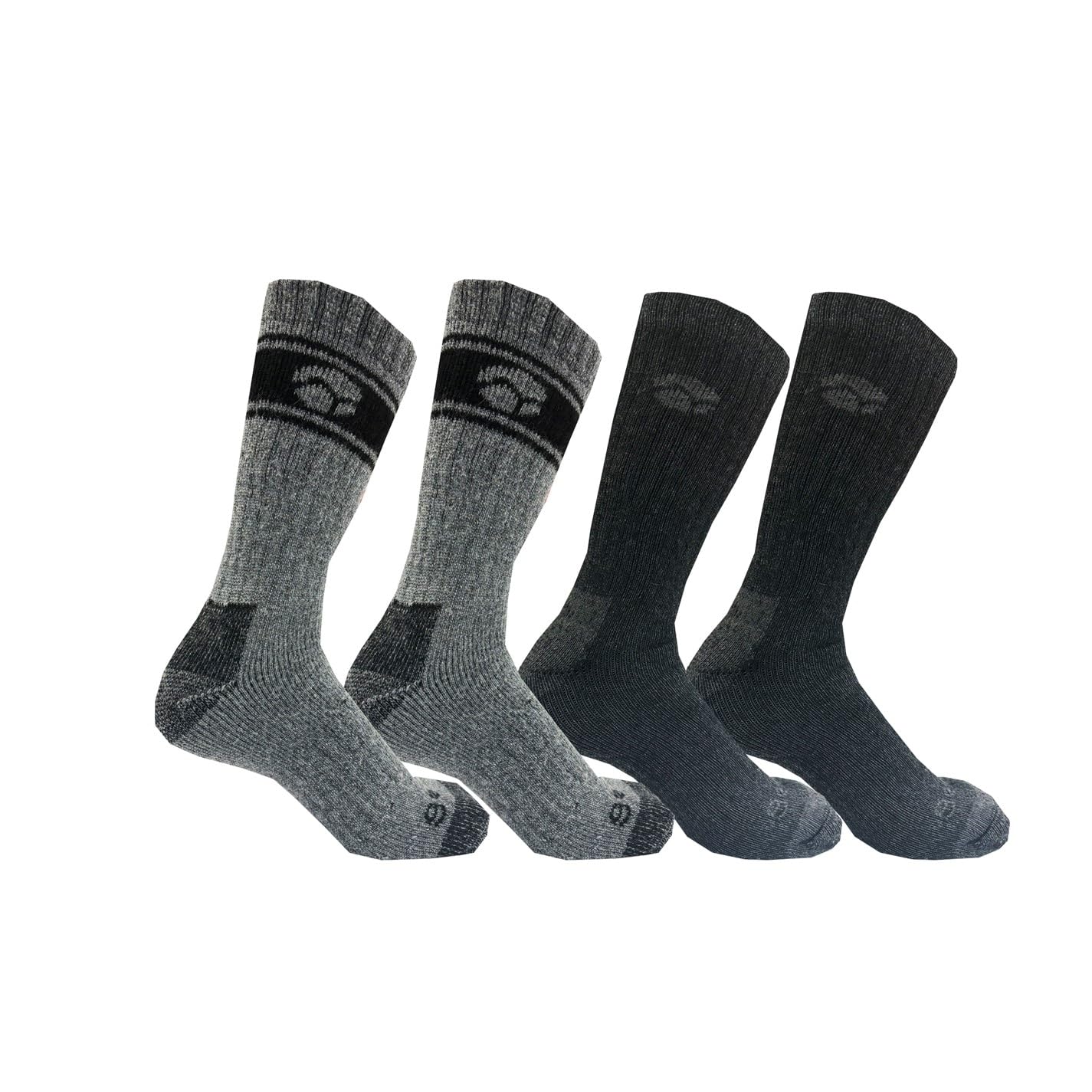 Gelert Mens 4 Pack Crew Socks Assorted 7-11