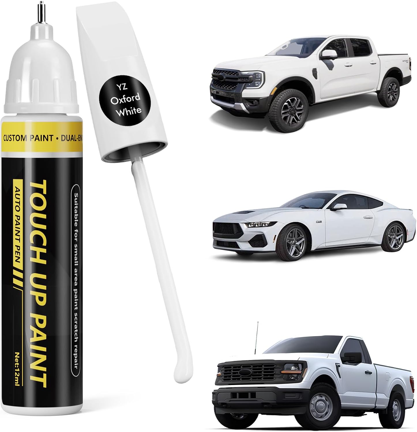 (Oxford White (YZ) Car Touch Up Paint For Ford