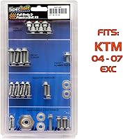 Vista 2 de Specbolt Fasteners Kit de tornillos de cuerpo completo y plásticos para todos: KTM EXC (2004-2007) #49