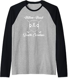 Hilton Head Golf Raglan Baseball Tee