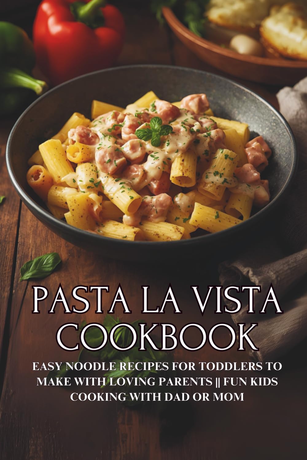 Pasta la Vista Cookbook: Easy Noodle Recipes for Toddlers to Make with Loving Parents || Fun Kids Cooking with Dad or Mom