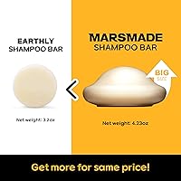 Vista 8 de Rice Water Shampoo Bar 2.0 - Hydrating & Moisturizing Natural Hair Soap for Strengthening & Scalp Nourishment - Solid Bar for All Hair Types