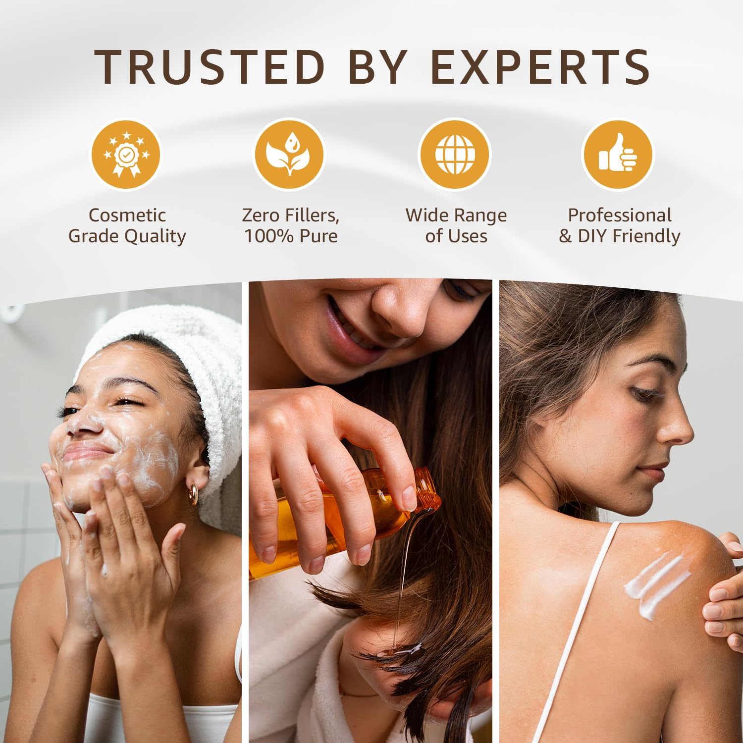 33rd Parallel | DIMETHICONE Oil (32 oz) 100% Pure, Cosmetic Grade | Widely Used in Moisturizers, Lotions, Primers, Foundations, Hair Products, Sunscreen, Wound Care | 32 Ounces