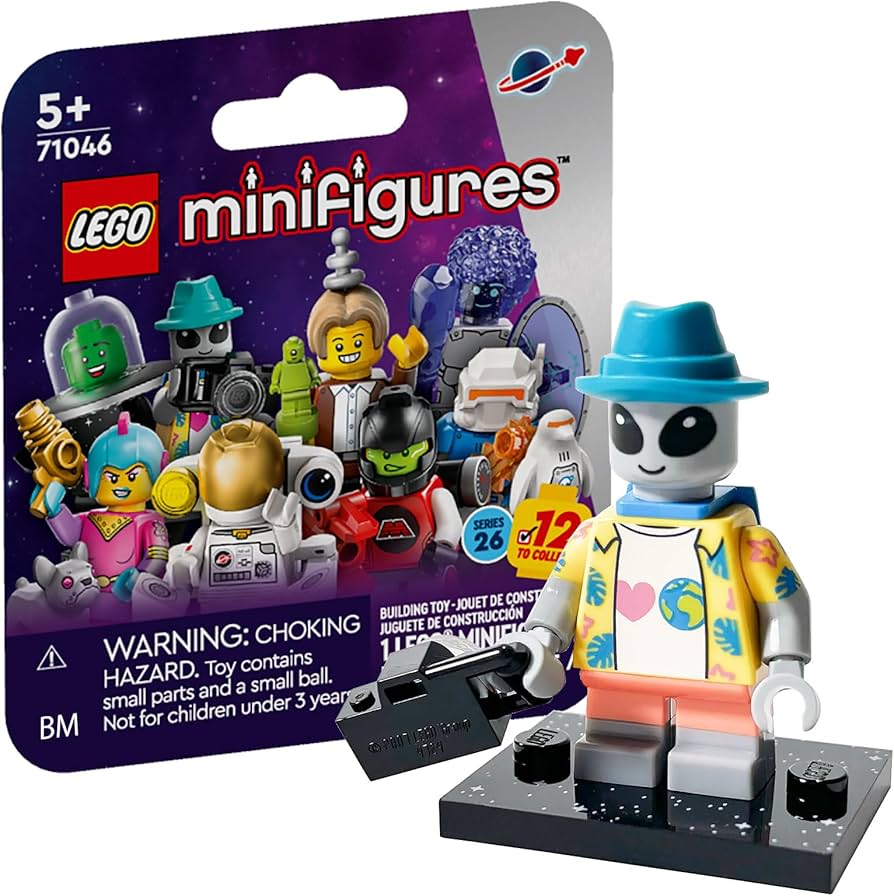 Amazon.co.jp: レゴ(LEGO) ミニフィギュア シリーズ26 宇宙 観光中の