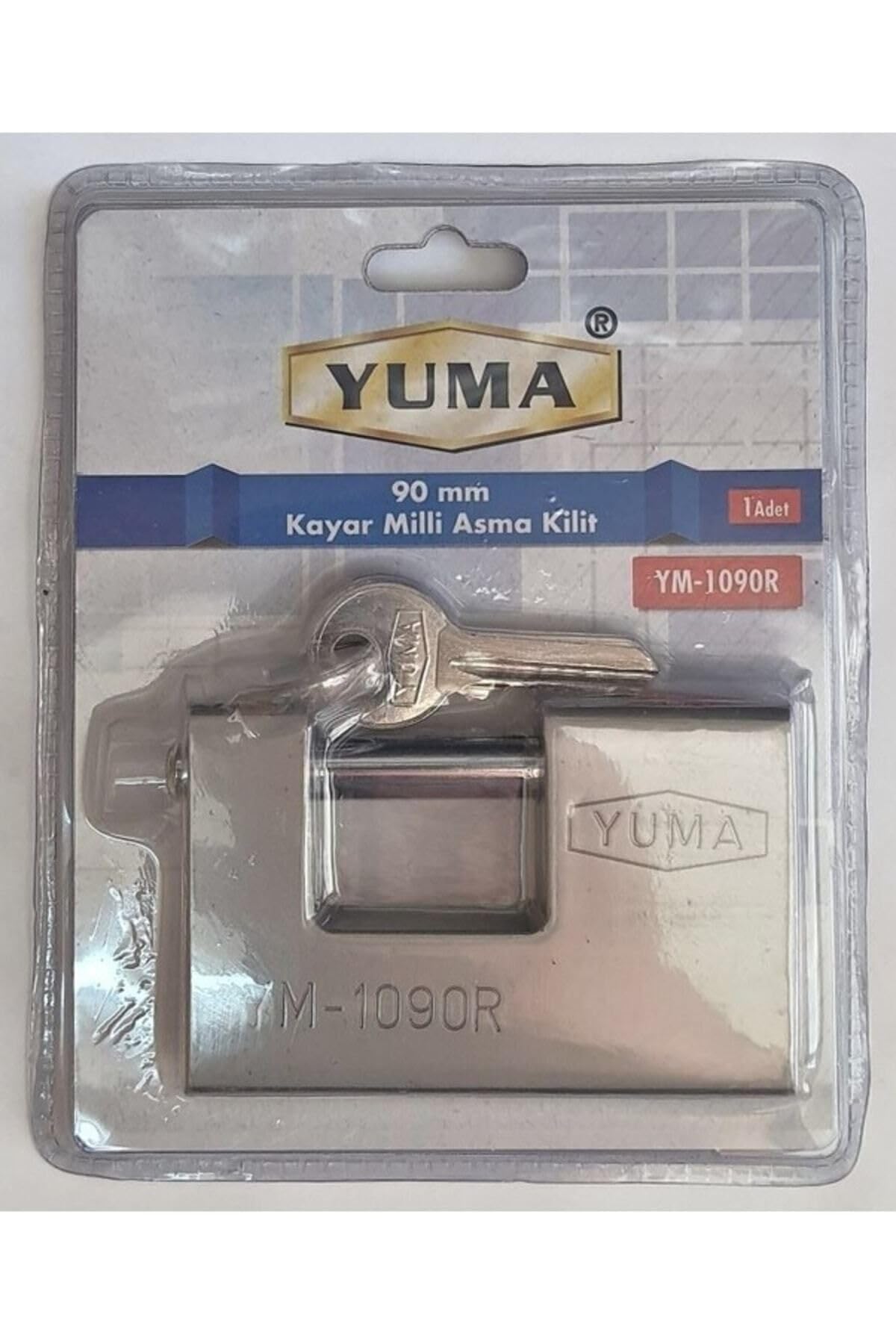 KATAR Yuma YM1090R Milli Asma Kilit 90mm Gri