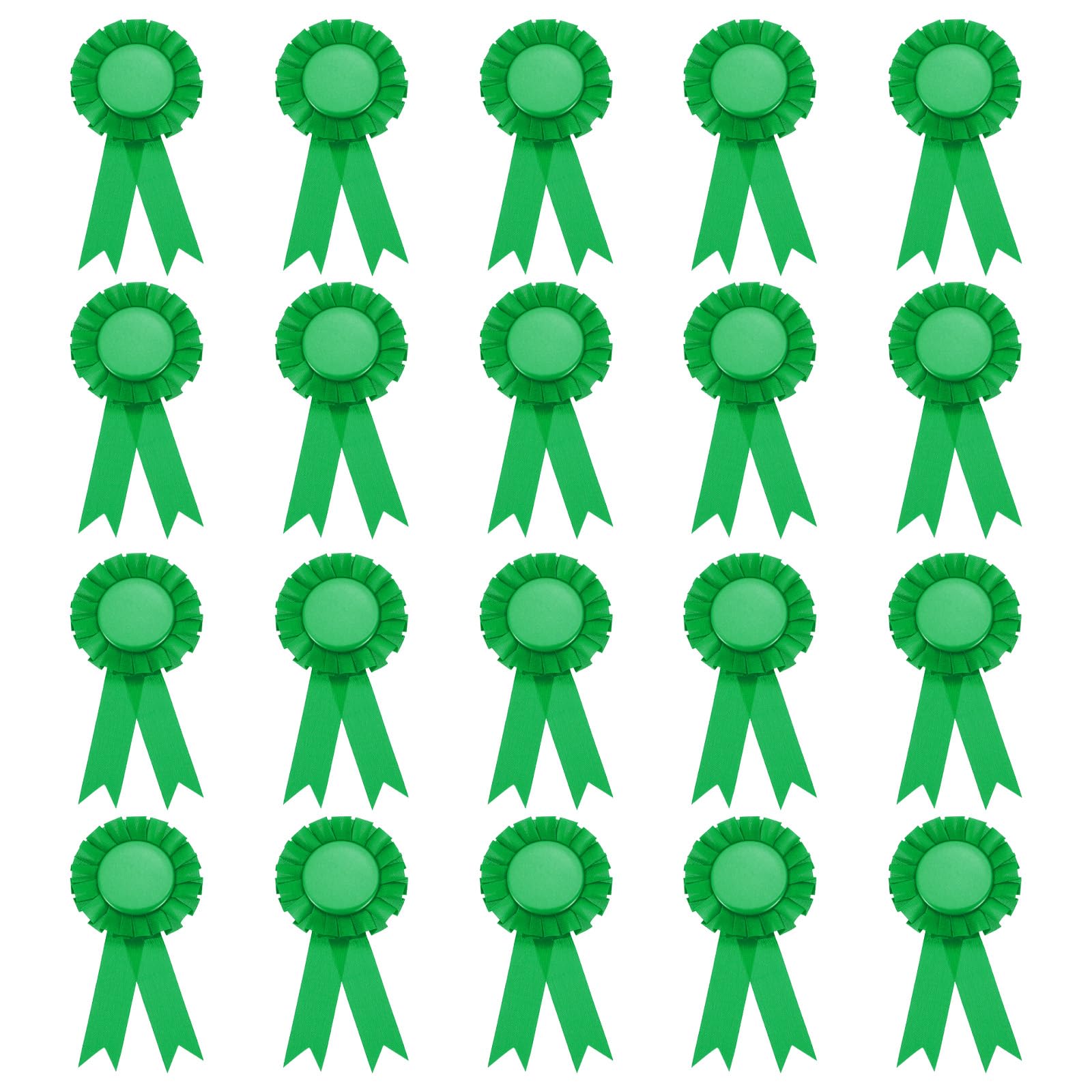 Cinta de premio en blanco y medallas de participación PATIKIL para fiestas y competiciones