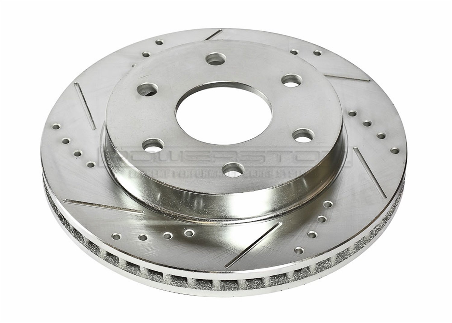 Photo 1 of Power Stop AR8640XL Power Stop Extreme Performance Drilled And Slotted Brake Rotors Front Left Power Stop Extreme Performance Drilled And Slotted Brake Rotors