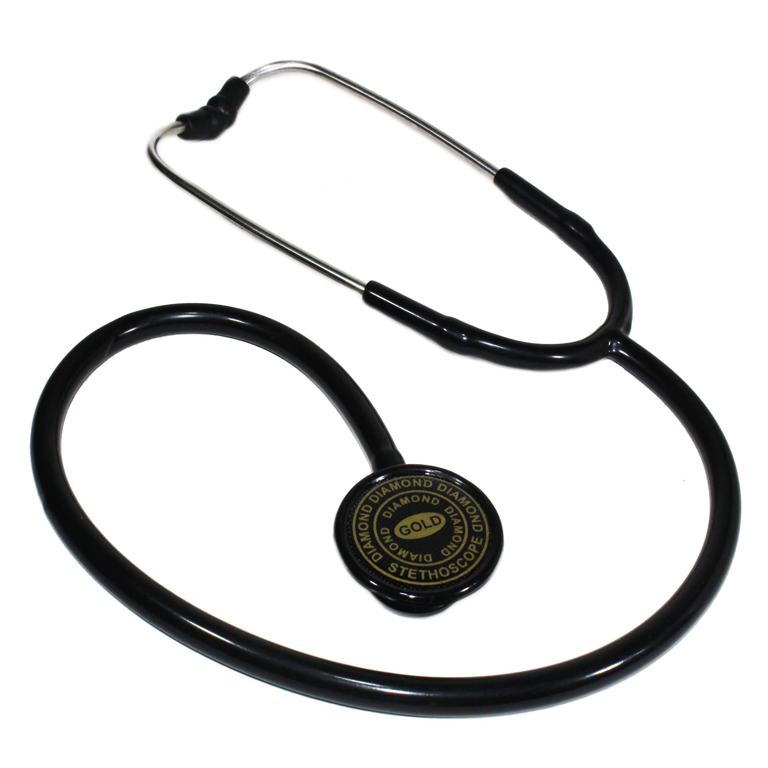 Black Stethoscope Diamond for Doctors & Professional use/Stethoscope for Medical Student