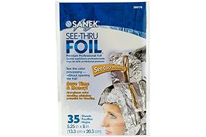 Graham Sanek See Thru Foil Hair Processing Highlighting Sheets