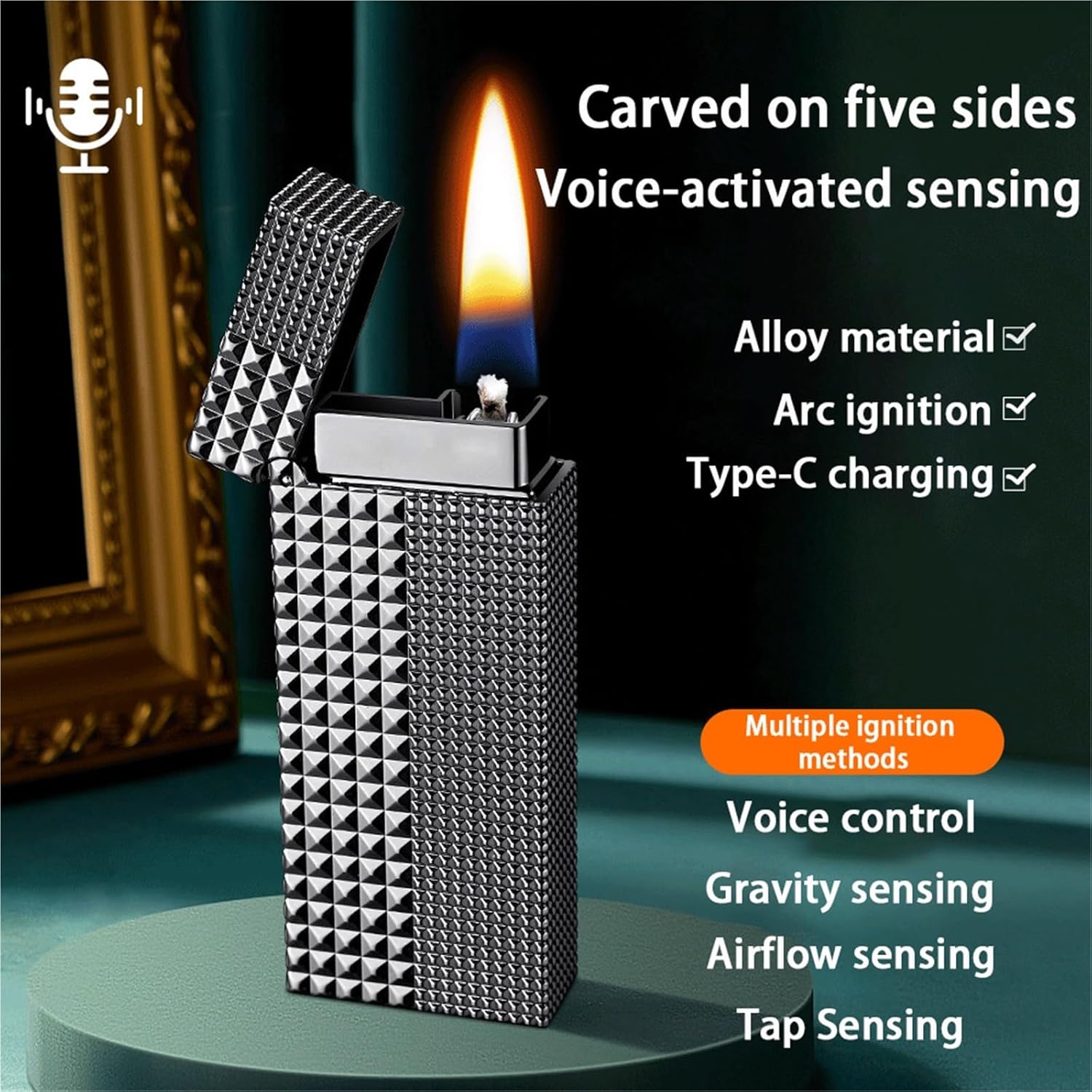 スマート音声制御オイルエレクトリックハイブリッドライター - 4つの