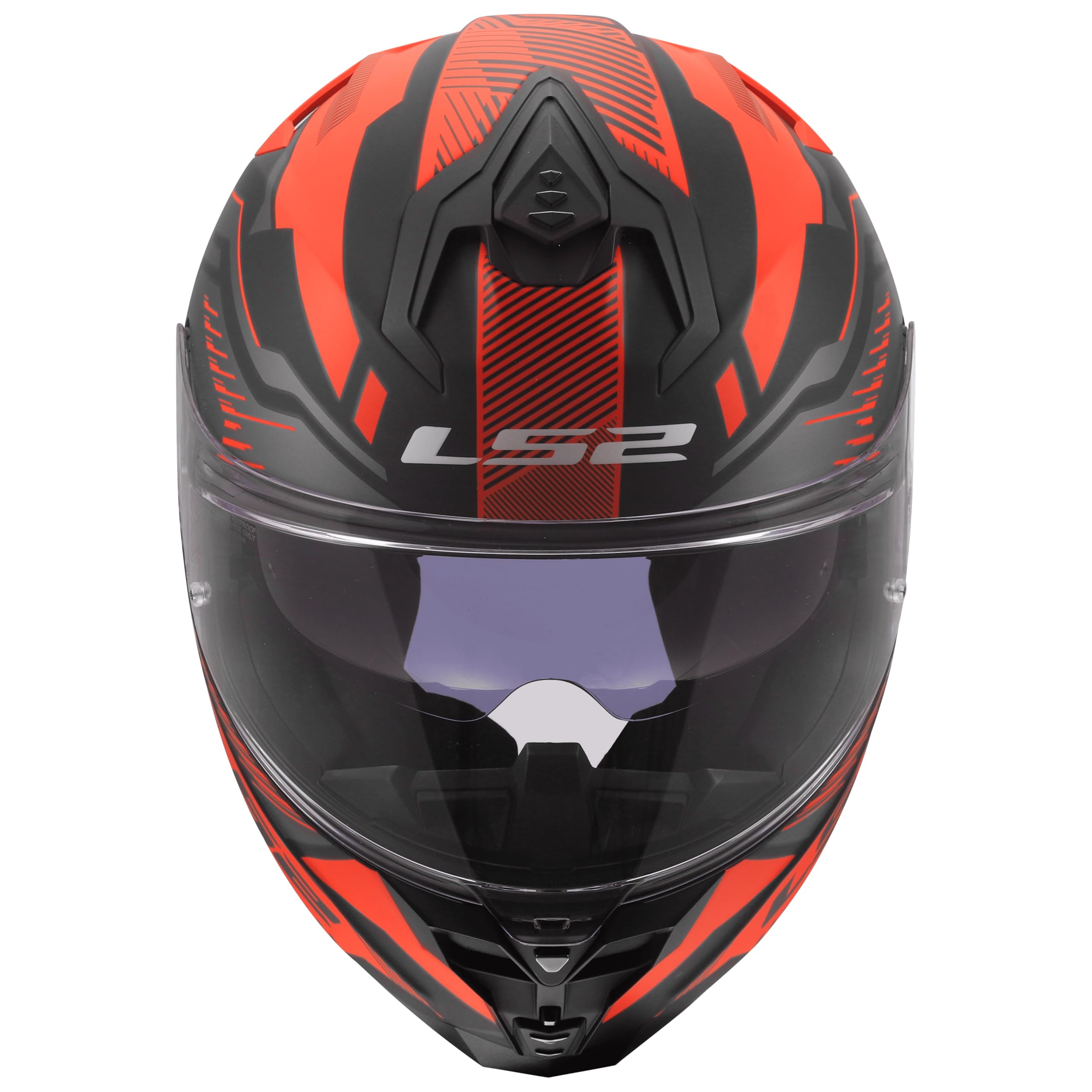 LS2, Casque Moto Intégral CHALLENGER II DRAVIX Red, XL