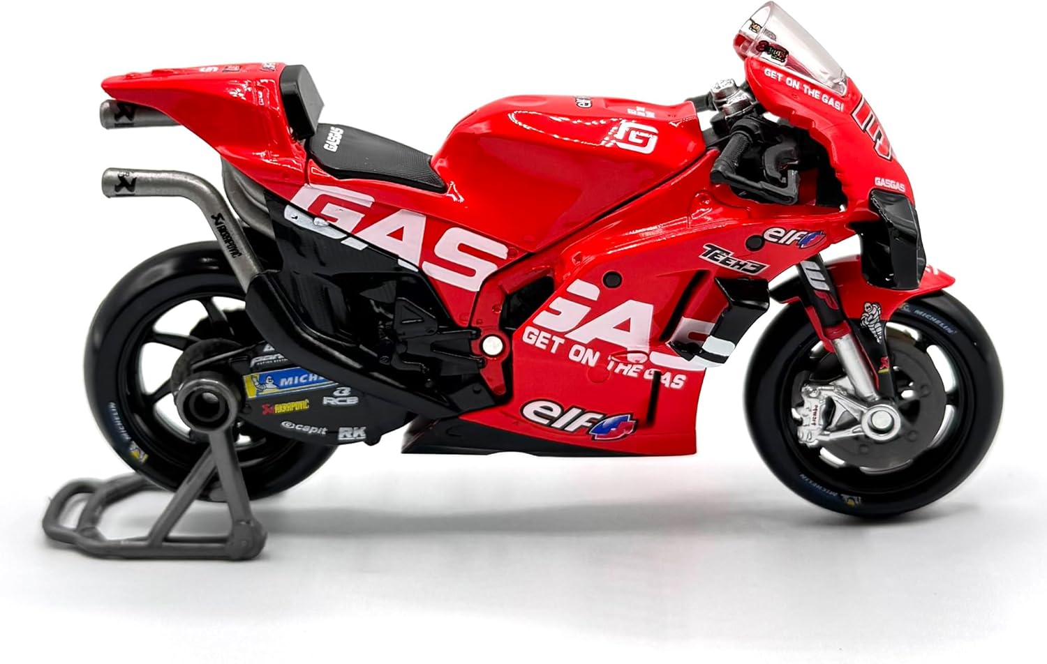 Bburago GASGAS RC16 Motorcycle Moto GP 1/18 Scale Collection - #44 Pol Espargaro