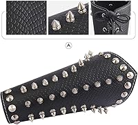 Vista 5 de Brazalete de cuero para hombre, mujer, 2